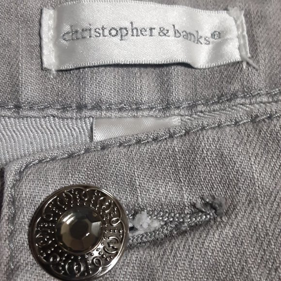 Christopher & Banks Embellished Jeans Size 12 - Picture 5 of 11